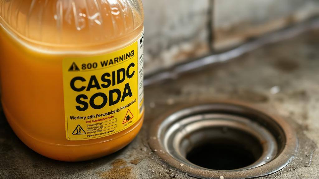 Por que não usar soda cáustica para desentupir — desentupidora em Paulista